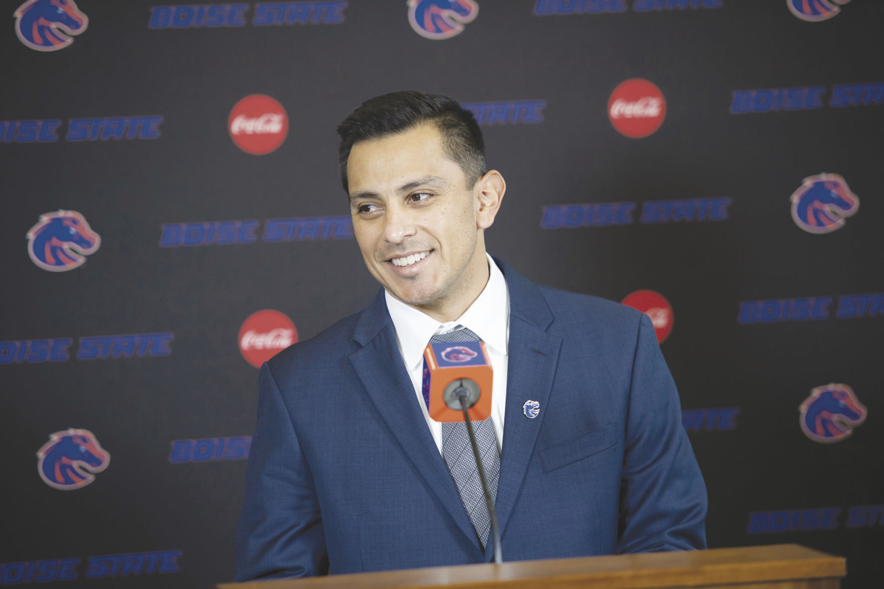 Bronco Report Podcast: Andy Avalos joins to discuss his first month as Boise State's head coach (2-4-21)